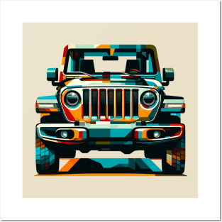 Jeep Gladiator Posters and Art